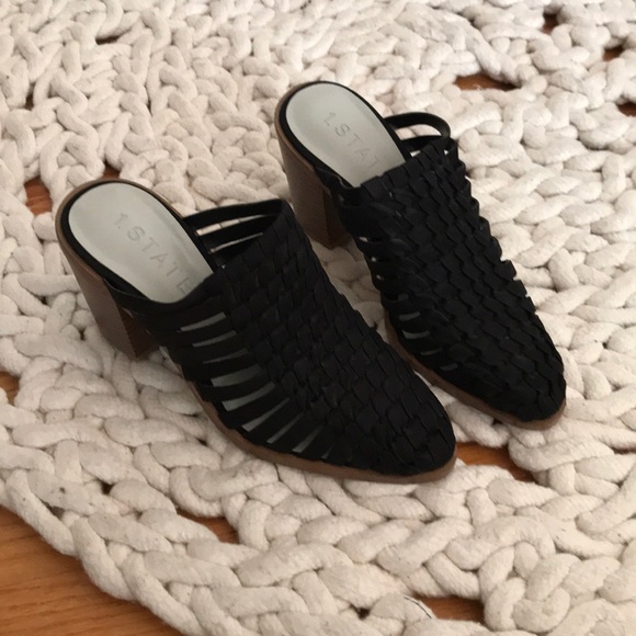 1. State Shoes - Black slip on shoe